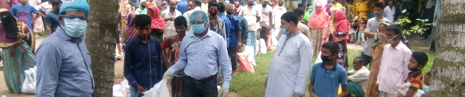 কোভিড-19 ভিজিডি ত্রাণ সরবরাহ