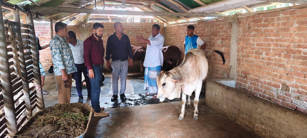 উদ্যোক্তার কার্যক্রম সরেজমিন পরিদর্শন, রামু