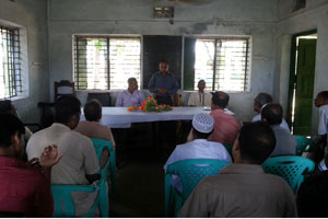 সমবায়িদের সঙ্গে উপজেলা পল্লী উন্নয়ন কর্মকর্তার দিনব্যাপী কর্মশালা