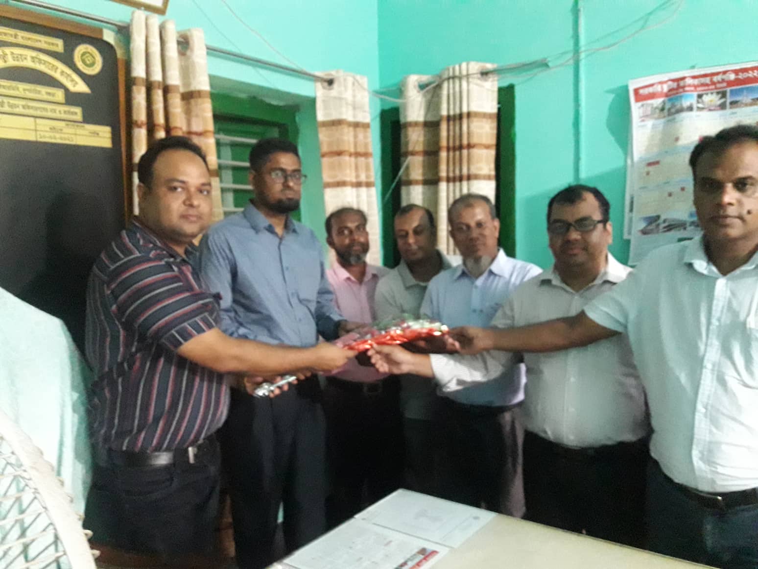 সহকারী পল্লী উন্নয়ন কর্মকর্তা পদে যোগদান