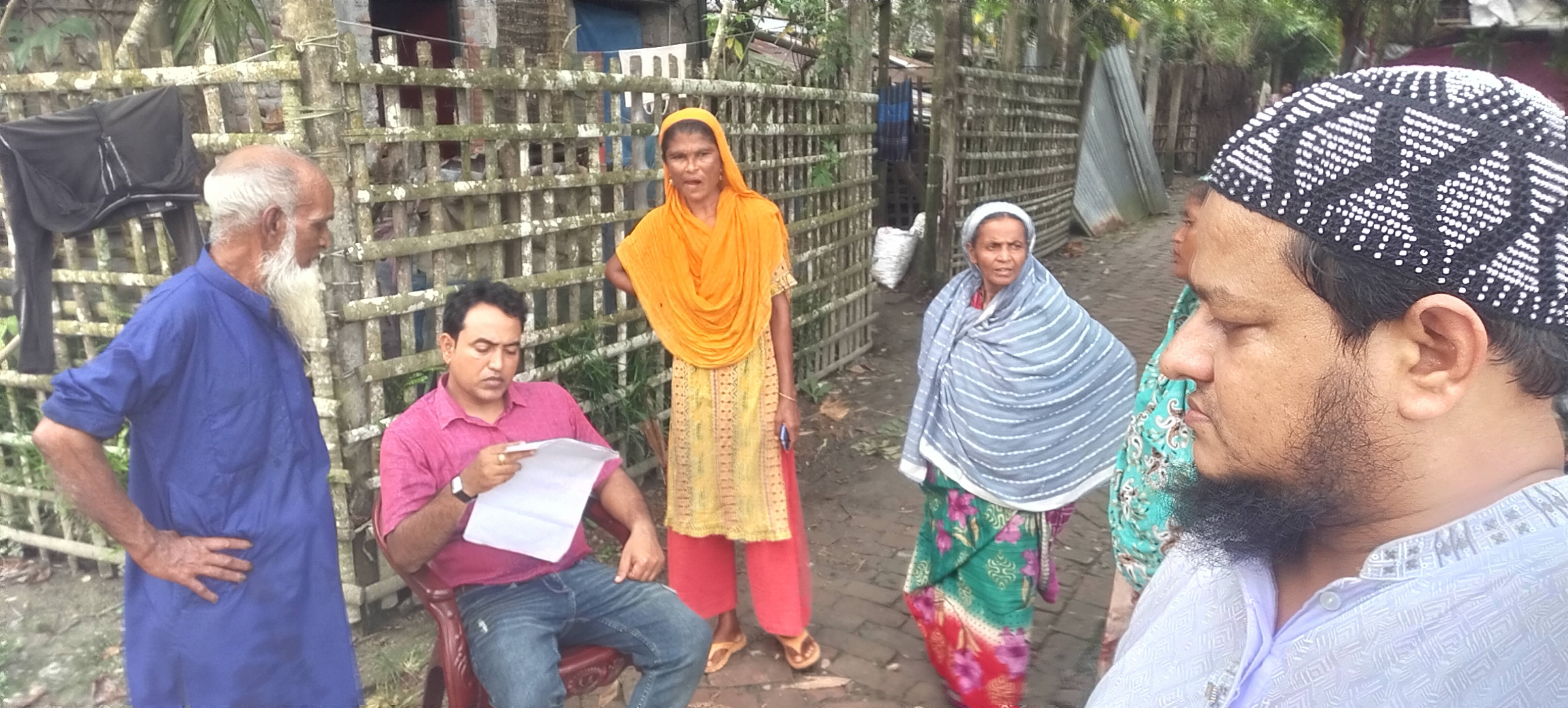 বিআরডিবি গুচ্ছ গ্রাম পরিদর্শন