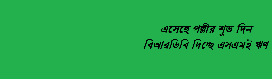 পল্লী উদ্যোক্তা ঋণ