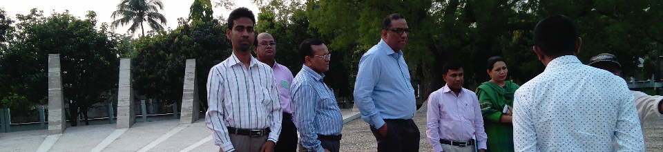 ডিজি মহোদয়ের মুজিবনগর পরিদর্শন