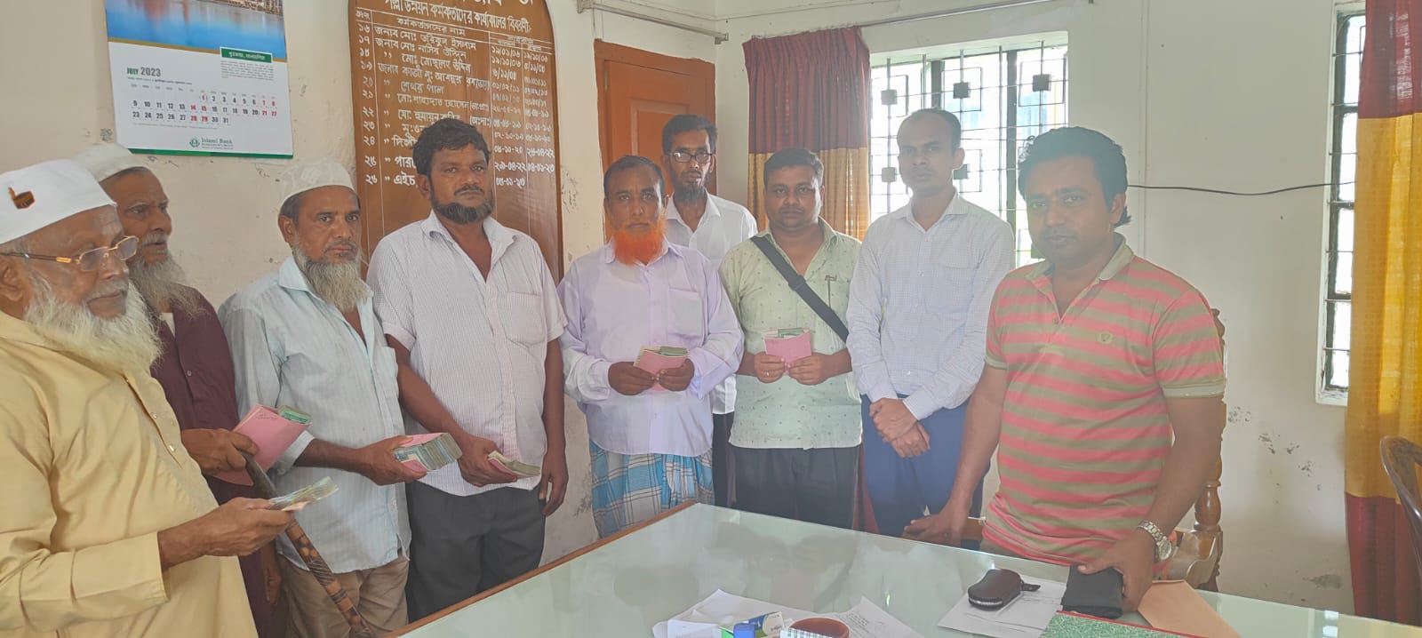 পল্লী প্রগতি প্রকল্পের ঋণ বিতরন