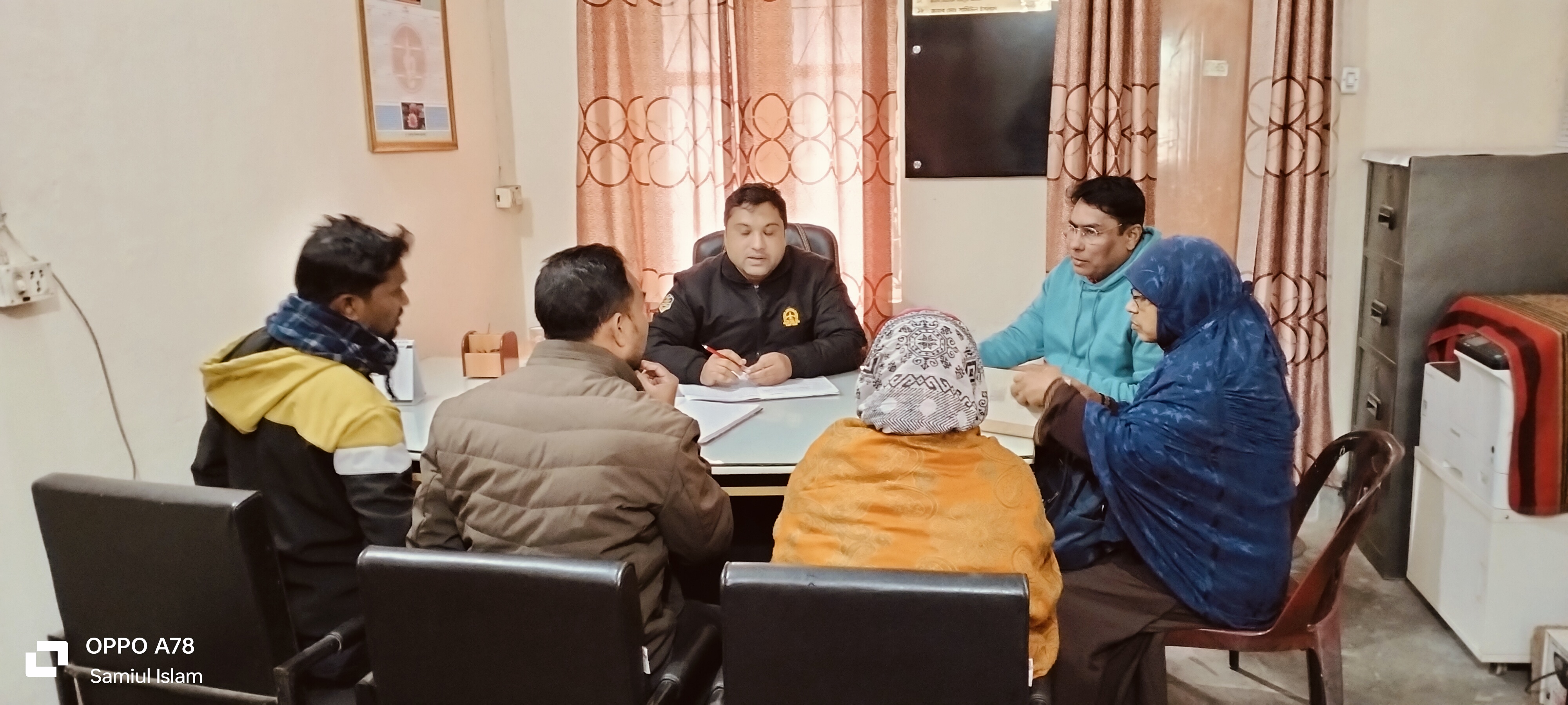 সাঘাটা উপজেলা দপ্তরের সাপ্তাহিক সভা