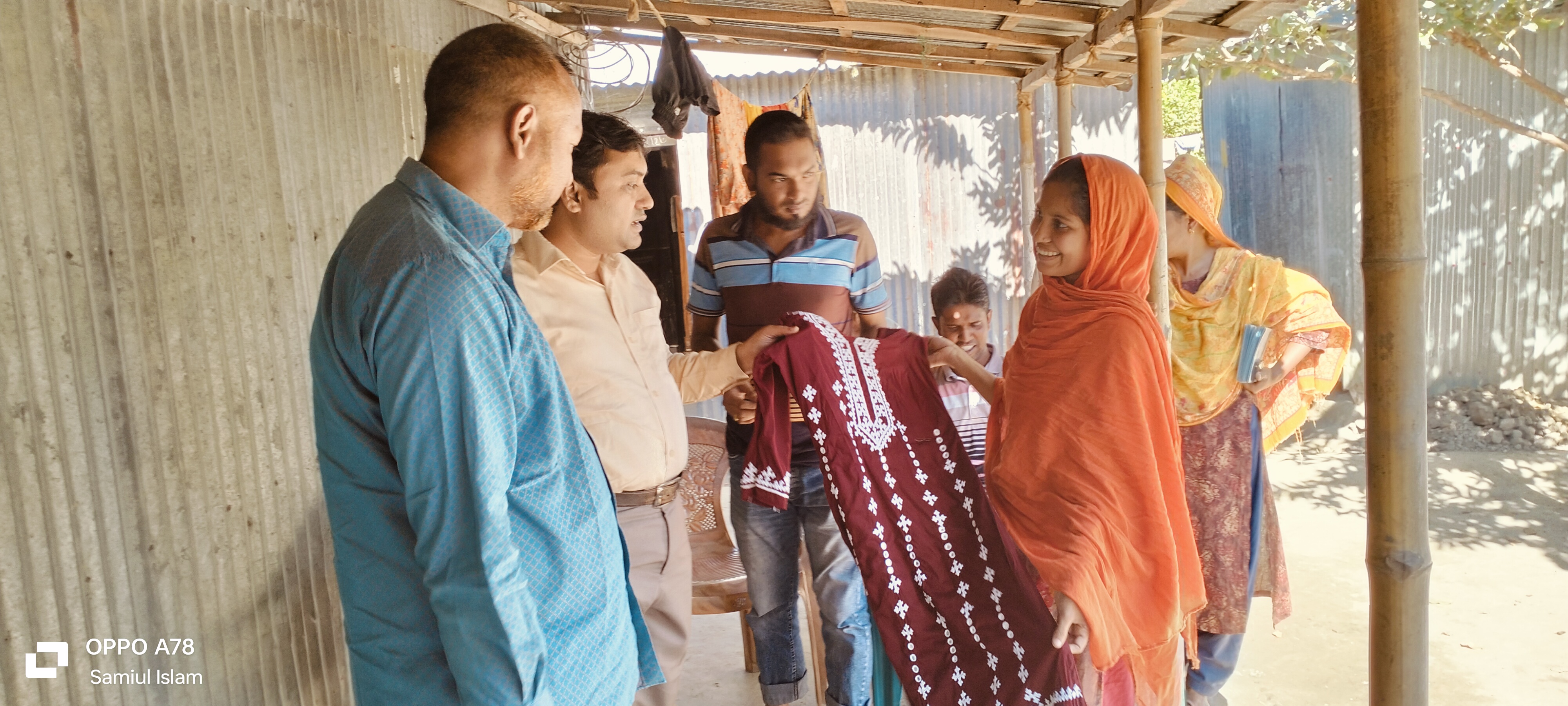 পল্লী উন্নয়ন সমিতি পরিদর্শন