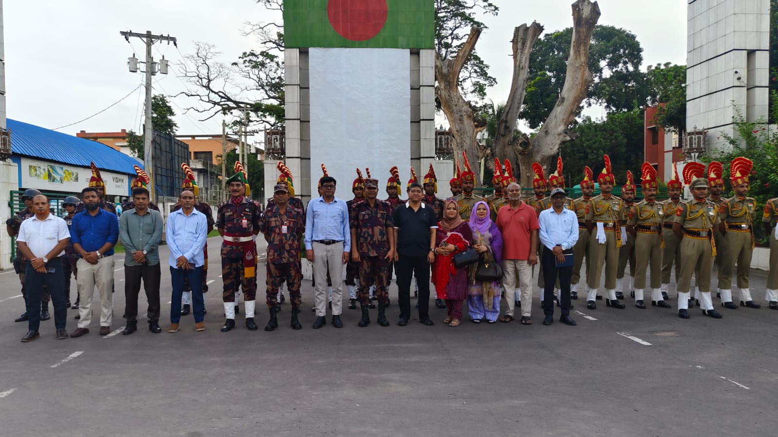 মহাপরিচালক মহোদয় শার্শা উপজেলার বেনাপোল বন্দর পরিদর্শন