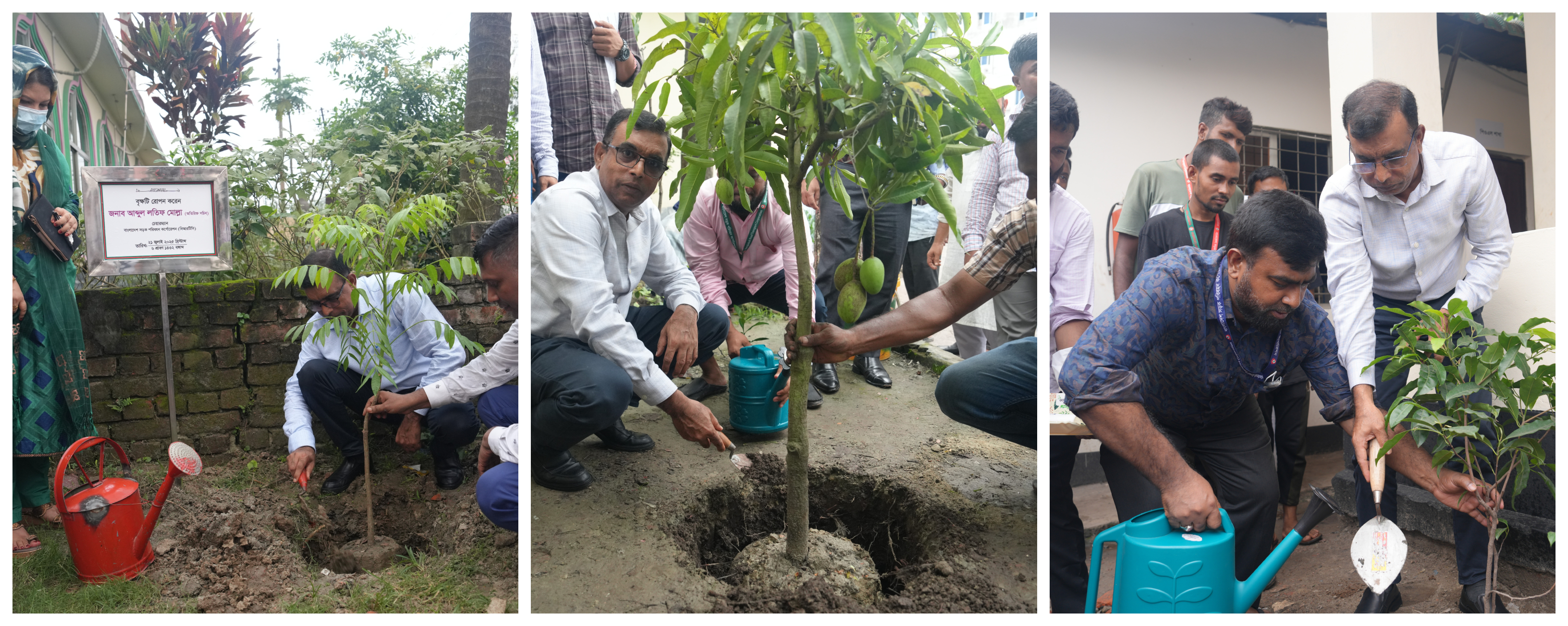 বিআরটিসি পাবলিক স্কুল, আইসিডাব্লিউএস গাজিপুর, কেন্দ্রীয় প্রশিক্ষণ কেন্দ্র গাজীপুর, গাজীপুর বাস ডিপো, নারায়ণগঞ্জ বাস ডিপো ও যাত্রাবাড়ী বাস ডিপো পরিদর্শন করেন বিআরটিসি'র মাননীয় চেয়ারম্যান জনাব আব্দুল লতিফ মোল্লা (অতিরিক্ত সচিব)। পরিদর্শন কালে মাননীয় চেয়ারম্যান মহোদয় বৃক্ষরোপন করেন।