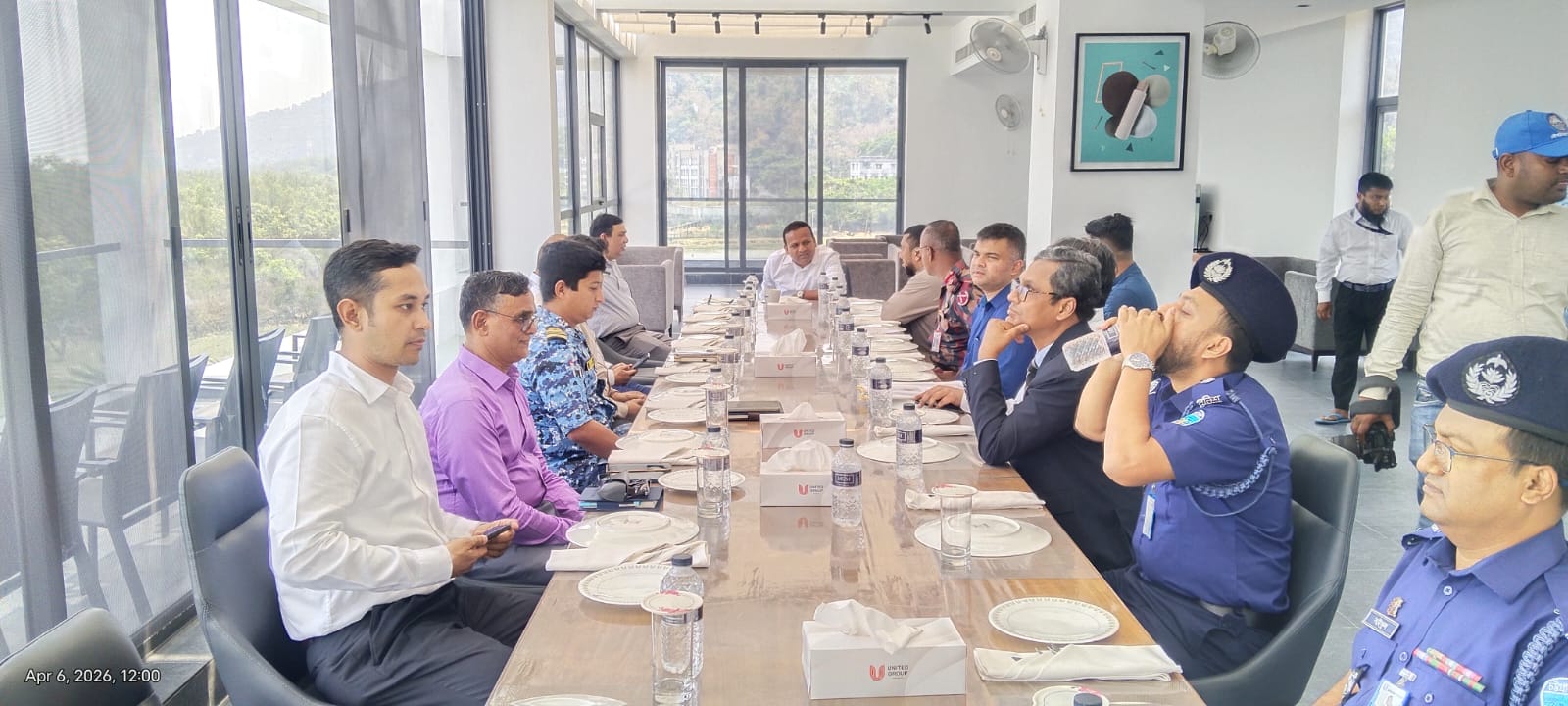 নৌপরিবহন মন্ত্রণালয়ের মাননীয় প্রতিমন্ত্রী জনাব মোঃ রাজিব আহসান মহোদয়ের টেকনাফ স্থলবন্দর পরিদর্শন