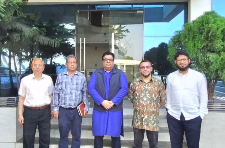 বাংলাদেশ স্যাটেলাইট-১ (বিএস-১) এর প্রাইমারি গ্রাউন্ড স্টেশন, গাজীপুর পরিদর্শন করেছেন মাননীয় প্রধানমন্ত্রীর ডাক, টেলিযোগাযোগ ও তথ্যপ্রযুক্তি বিষয়ক উপদেষ্টা জনাব রেহান আসিফ আসাদ।