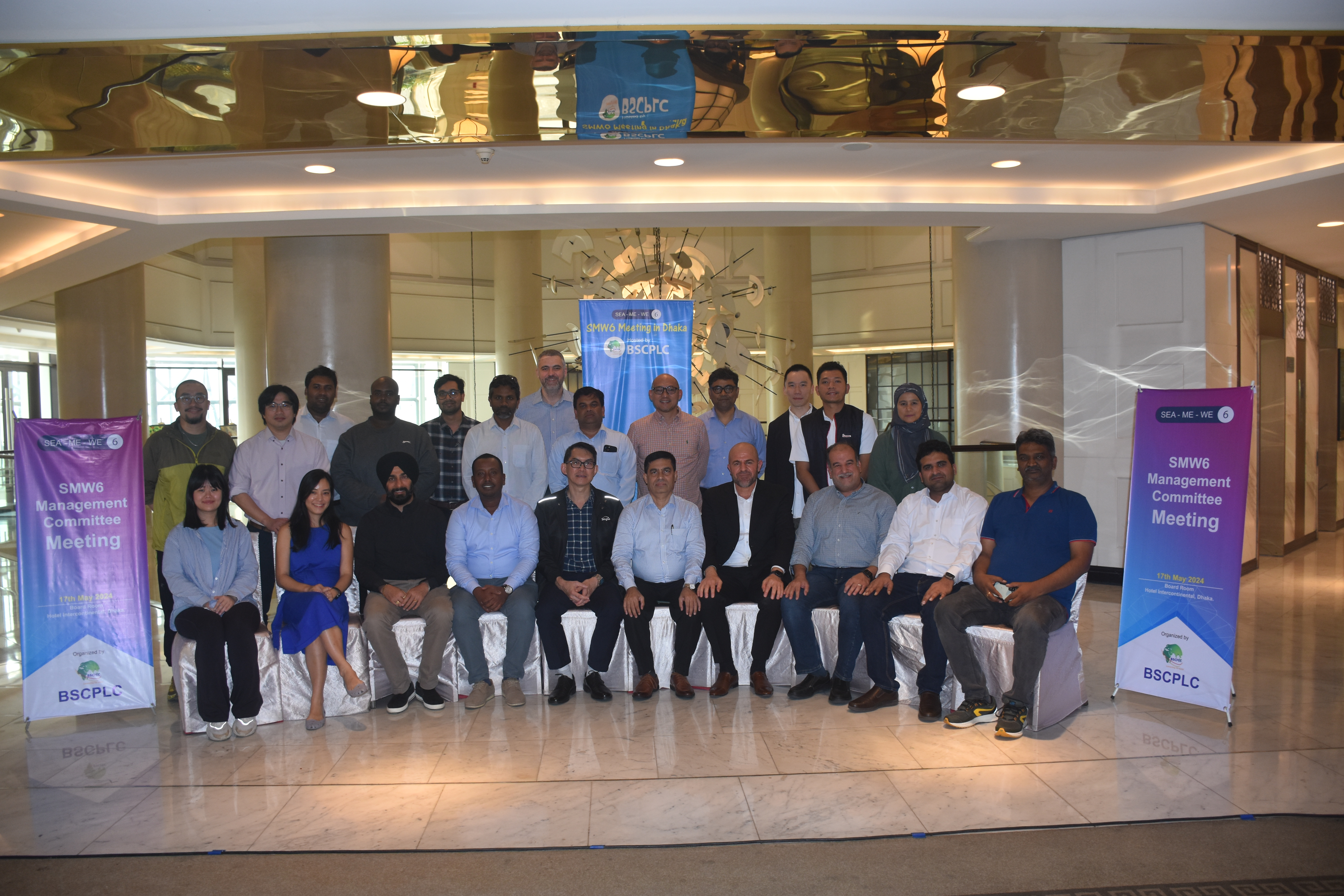 এসএমডব্লিউ-৬ কনসোর্টিয়াম মিটিং, ১৩-১৭ মে,২০২৪, ঢাকা