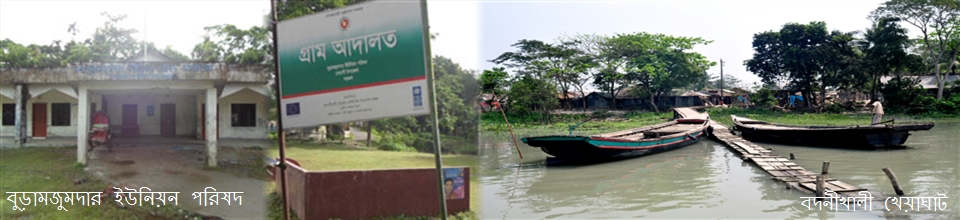 বুড়ামজুমদার ইউনিয়ন পরিষদ ও বদনীখালী খেয়াঘাট