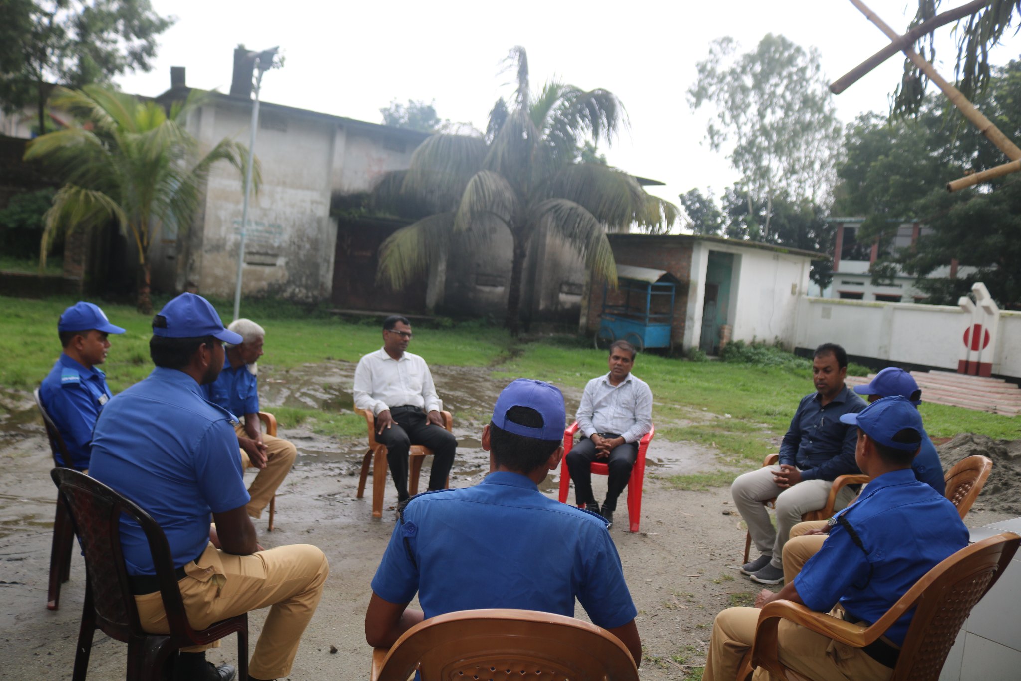 উপপরিচালক (স্থানীয় সরকার) জনাব, মোঃ রফিকুল ইসলাম স্যারের বুড়িমারী ইউপি পরিদর্শন
