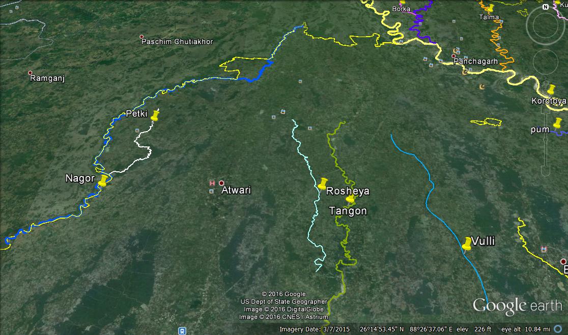 River Map of Panchagarh District