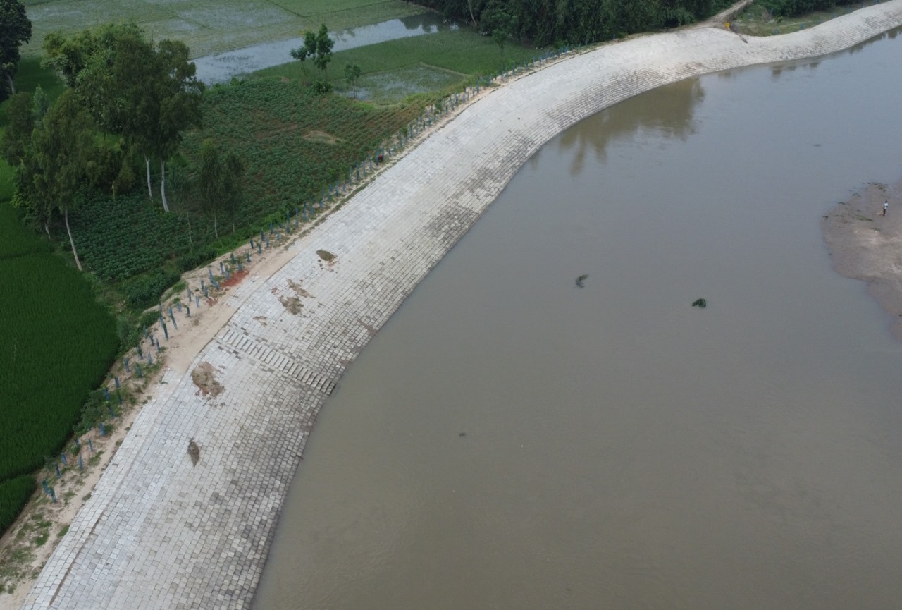নদীতীর সংরক্ষন কাজ, দিনাজপুর