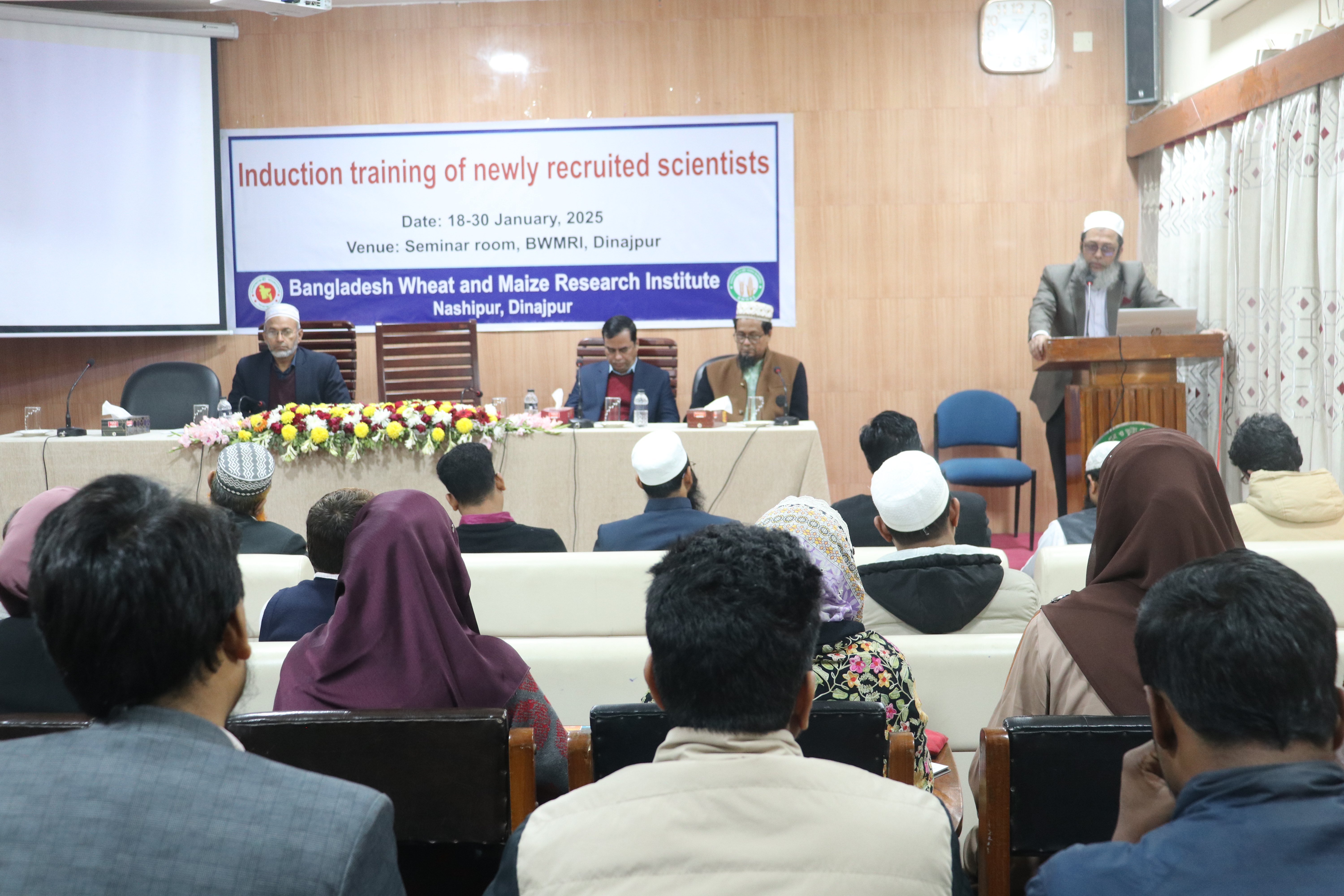 Induction training of newly recruited scientists (২০২৫-০১-৩০)