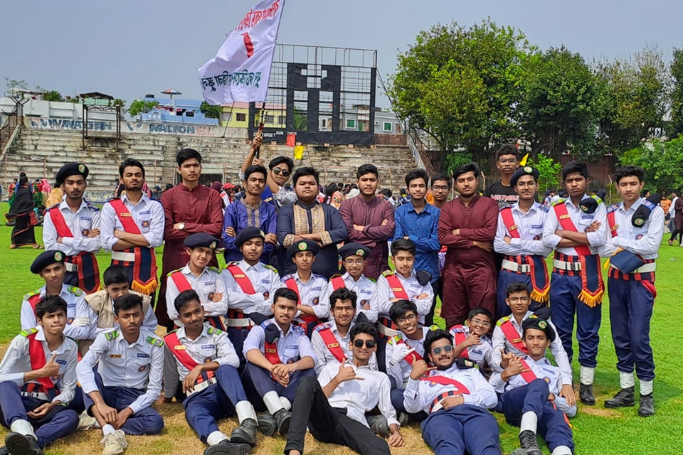 বগুড়া জিলা স্কুল, বগুড়া যুব রেড ক্রিসেন্ট দল