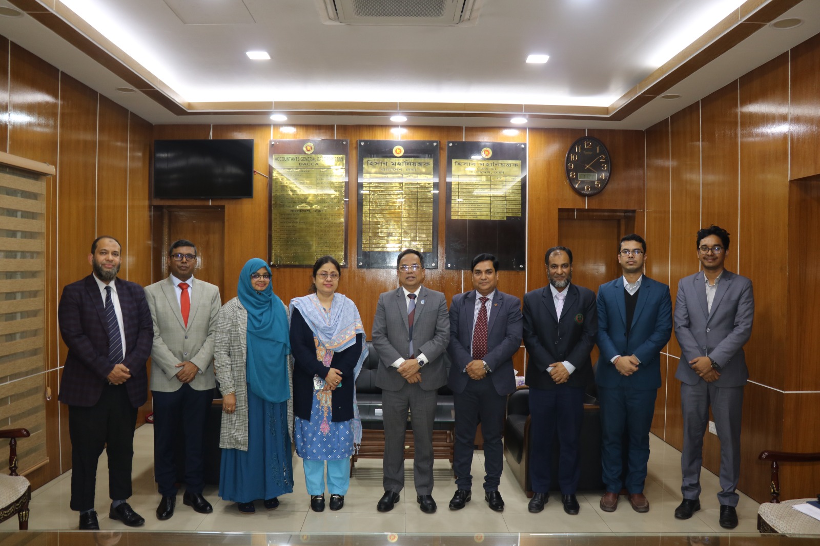 বিসিএস (নিরীক্ষা ও হিসাব) ক্যাডারের ২৭তম ব্যাচের কর্মকর্তাগণের সংযুক্তিমূলক বাস্তবভিত্তিক প্রশিক্ষণ।