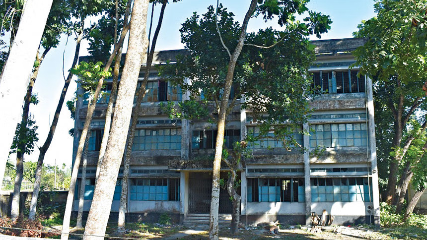 চিলাহাটি সরকারি কলেজ, নীলফামারী পুরাতন ভবন