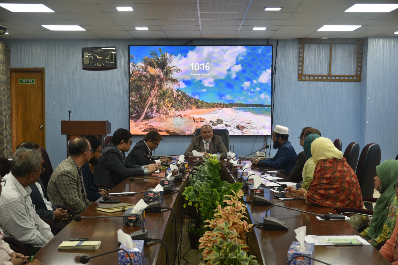 সিজিডিএফ মহোদয়ের যোগদান উপলক্ষে অভ্যন্তরীণ সভা