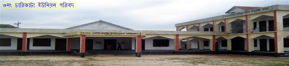 ৩নং চারিকাটা ইউনিয়ন পরিষদ ভবন।