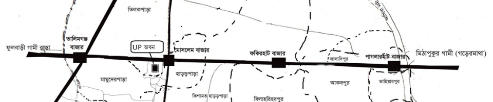 ৮ নং চেংমারী ইউনিয়ন পরিষদের মানচিত্র