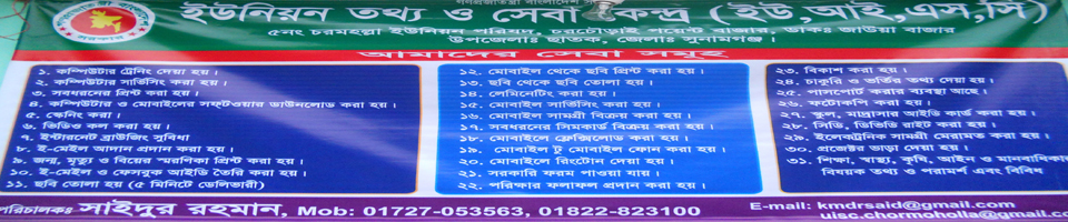 চরমহল্লা ইউনিয়ন তথ্য ও সেবা কেন্দ্র