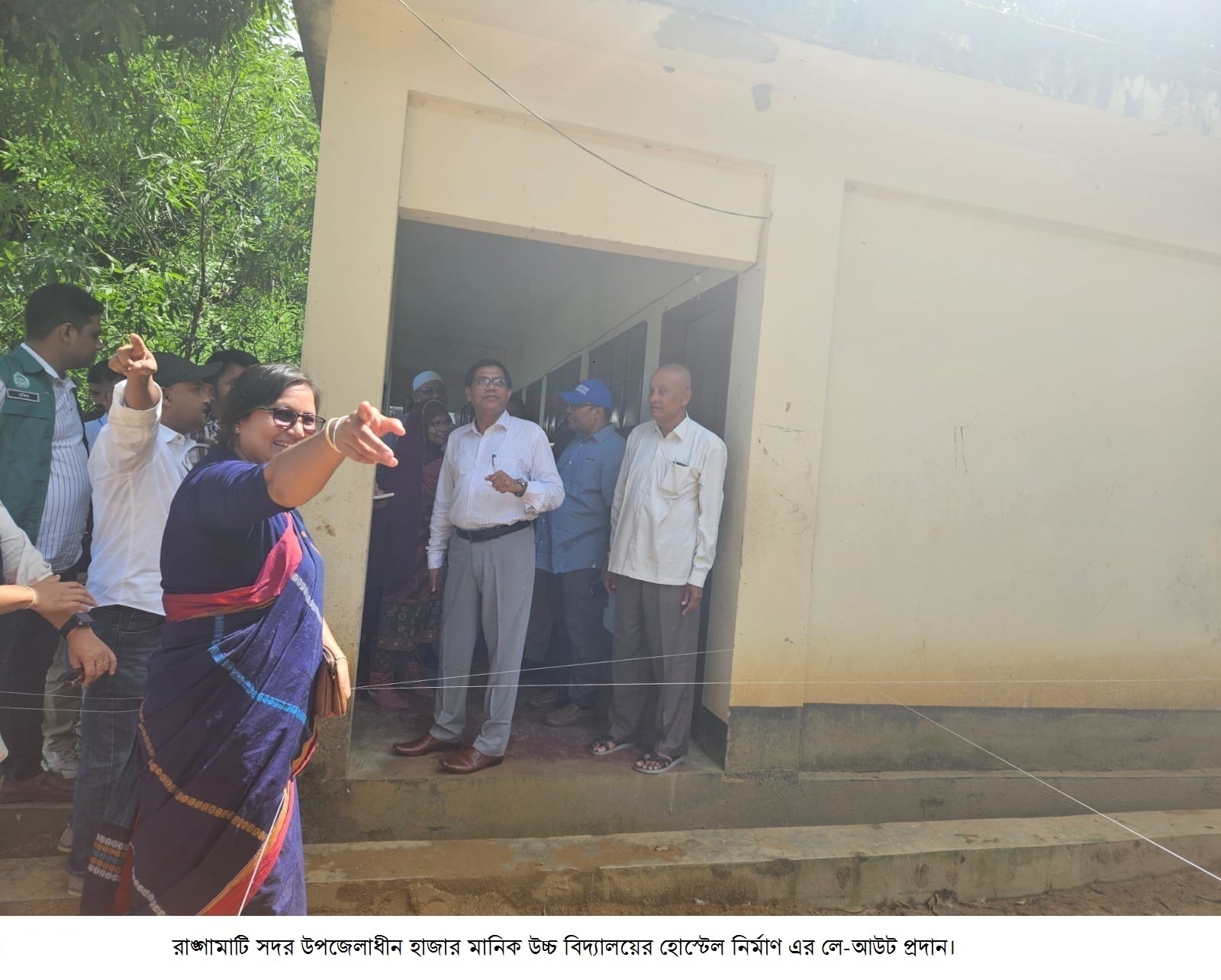 পার্বত্য চট্টগ্রাম উন্নয়ন বোর্ড এর বিভিন্ন প্রকল্প পরিদর্শন করেন পার্বত্য চট্টগ্রাম বিষয়ক মন্ত্রণালয় এর মাননীয় সচিব মো: আব্দুল মালেক