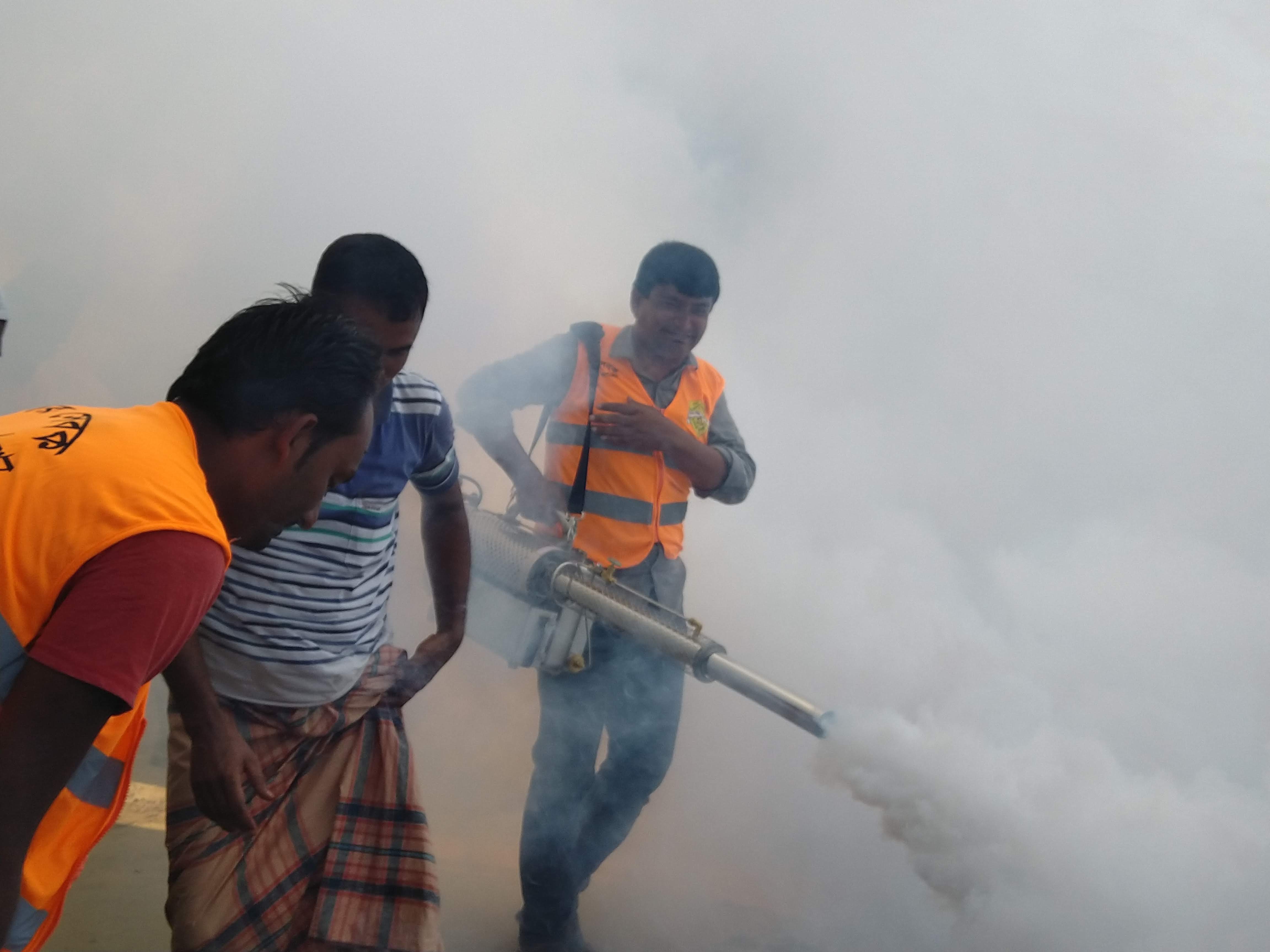 ফগার মেশিন ব্যাবহার প্রশিক্ষণ ২