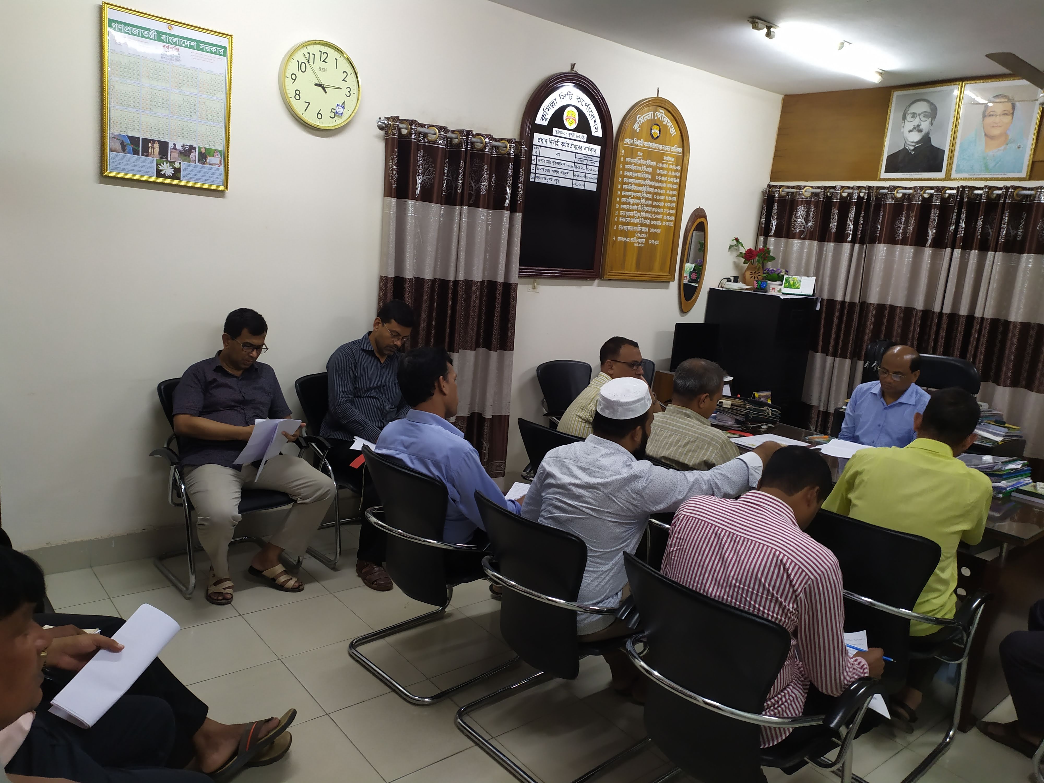 ২৩ জুলাই নির্ধারিত কমিটির সভার পূর্ববর্তী প্রস্তুতি সভা ২২ জুলাই ২০১৯