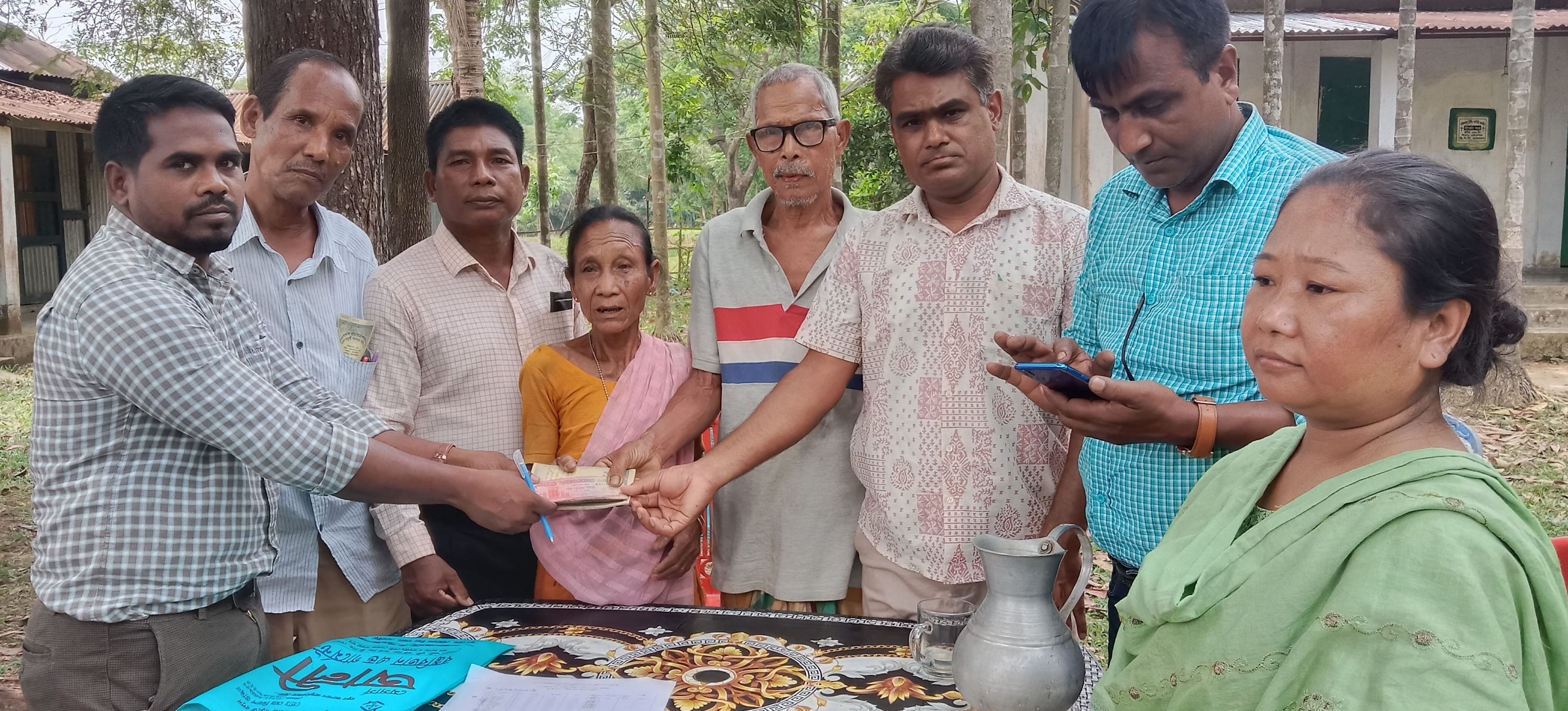 ধোবাউড়া গারো সম্প্রদায়ের জীবনমান উন্নয়ন প্রকল্পের ঋণ আদায় কার্যক্রম অগ্রগতি