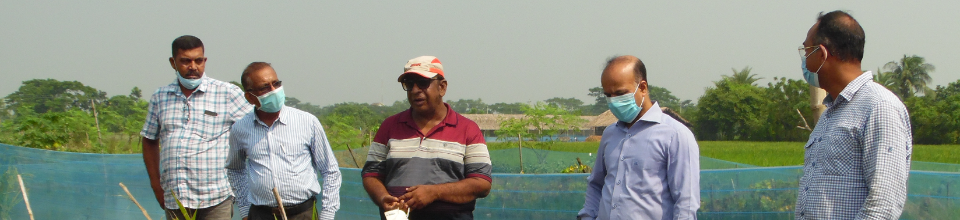 জনাব মিজানুর রহমান, বিভাগীয় যুগ্ম নিবন্ধক, খুলনা মহোদয় কর্তৃক সুন্দরবন পেশাজীবী সমবায় সমিতি লিঃ এর খামার পরিদর্শন