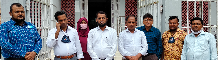 জনাব সৈয়দ জসীম উদ্দিন, জেলা সমবায় কর্মকর্তা, খুলনা মহোদয় কর্তৃক উপজেলা সমবায় কার্যালয়, দাকোপ, খুলনা পরিদর্শন