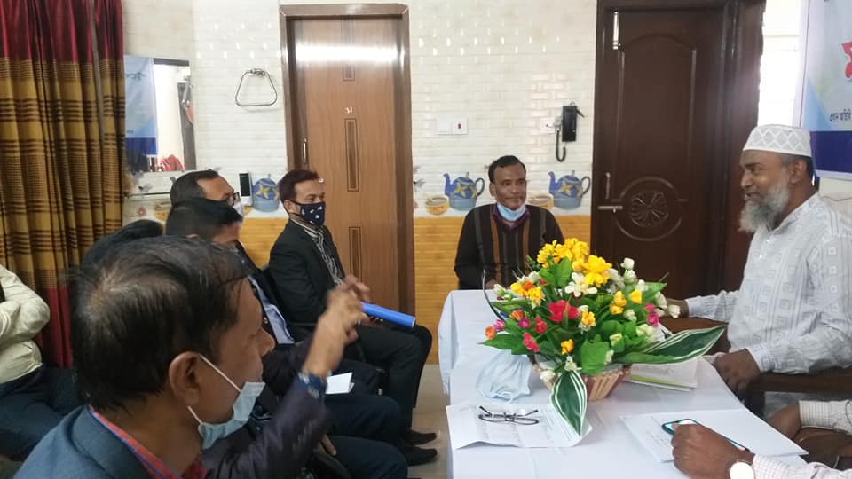 বিভাগীয় যুগ্ন নিবন্ধক জনাব মুহাম্মদ আব্দুল্লাহ আল মামুন মহোদয়ের সাথে পটুয়াখালী জেলার সমবায় কর্মকর্তাদের মতবিনিময় সভা।