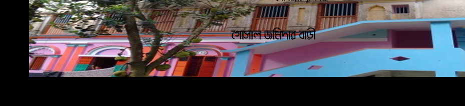 গোসাল জমিদার বাড়ী
