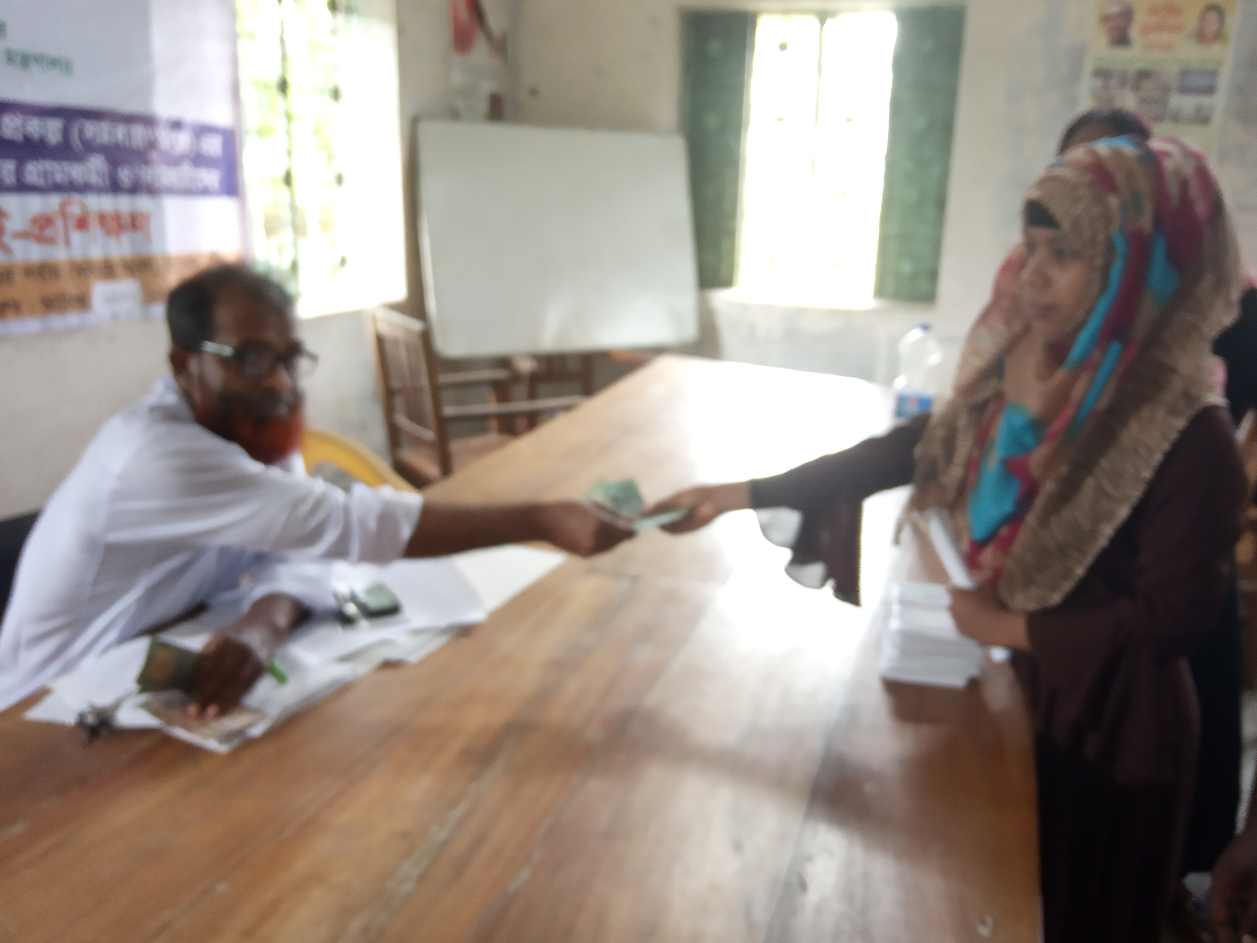 সিভিডিপি প্রকল্পের প্রশিক্ষণের ছবি