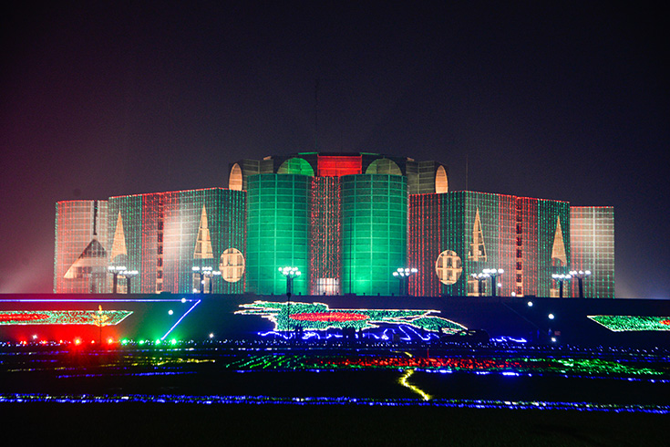 জাতীয় সংসদ ভবনের ছবি