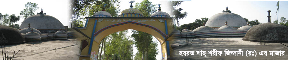 হযরত শাহ্ শরীফ জিন্দানী (রঃ) এর মাজার ।