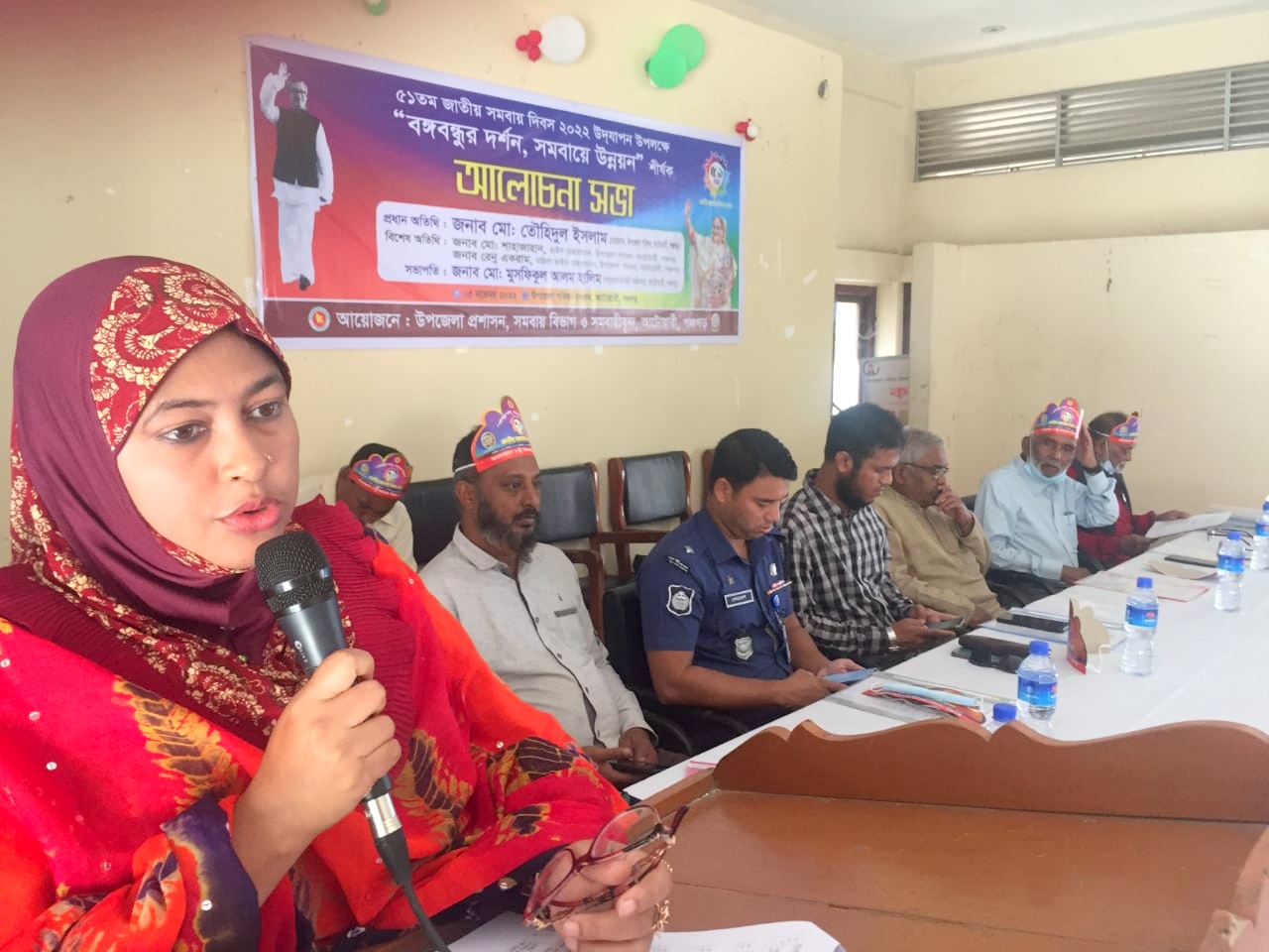 স্বাগত বক্তব্য উপজেলা সমবায় অফিসার