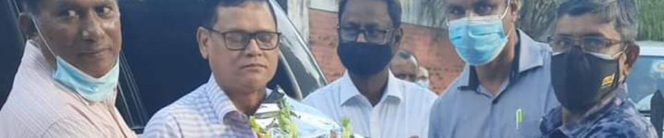 কৃষি সচিব মহোদয়ের তুলা গবেষণা কেন্দ্র সদরপুর, দিনাজপুর পরিদর্শন