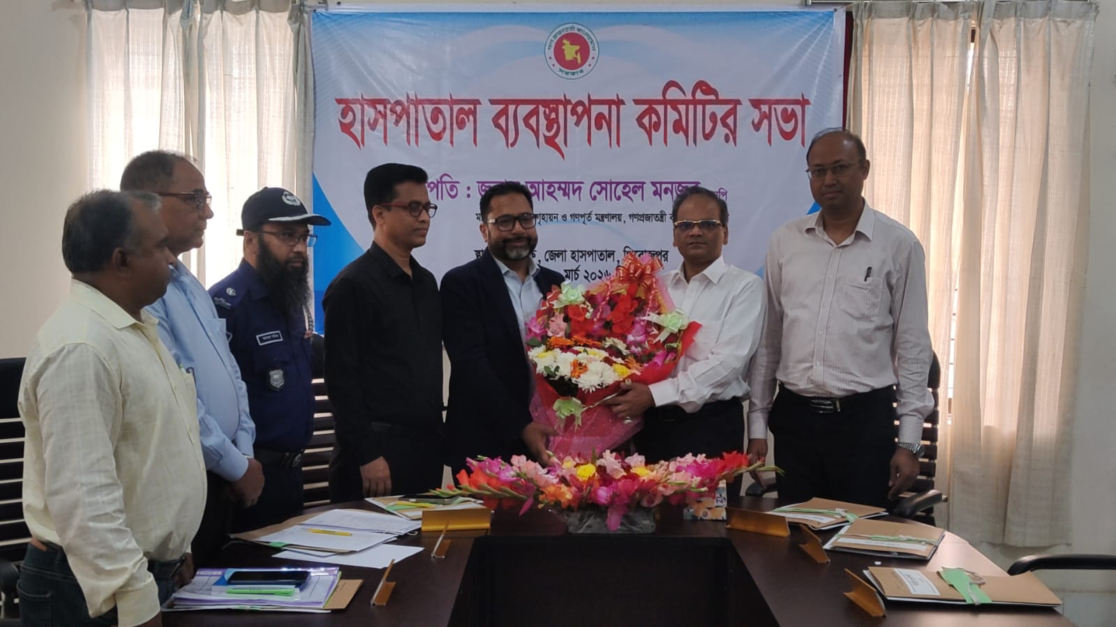 জনাব আহম্মদ সোহেল মনজুর, এমপি, ১২৮ পিরোজপুর-২, মাননীয় প্রতিমন্ত্রী, গৃহায়ন ও গনপূর্ত মন্ত্রনালয়