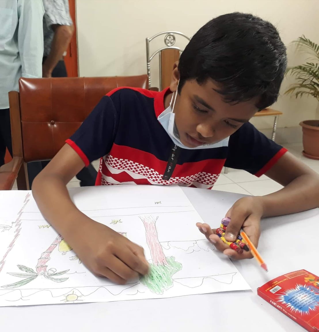 স্বাধীনতার সুবর্ণজয়ন্তী উদযাপন উপলক্ষ্যে আয়োজিত শিশুদের চিত্রাঙ্কণ প্রতিযোগিতা