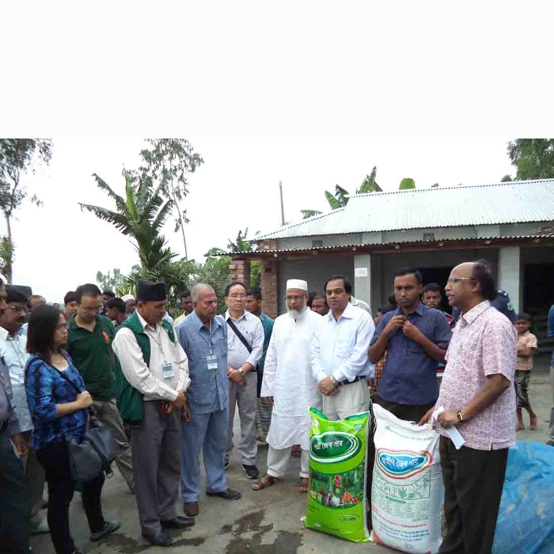 নিডাক ডেলিগেট টিম কর্তৃক চাঁদকরীম সমিতি পরিদর্শন