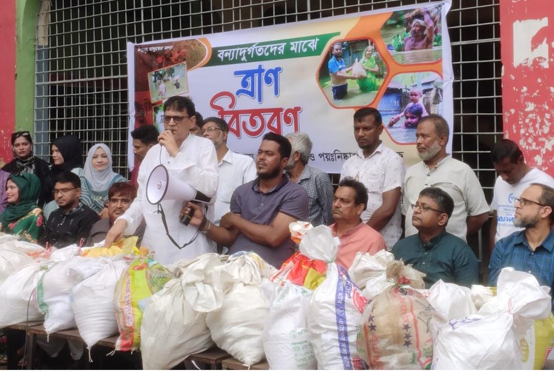 মানুষের সংকটে পাশে দাঁড়ানো আমাদের সামাজিক দায়িত্ব: প্রকৌশলী সেলিম মো: জানে আলম, ব্যবস্থাপনা পরিচালক, চট্টগ্রাম ওয়াসা।
