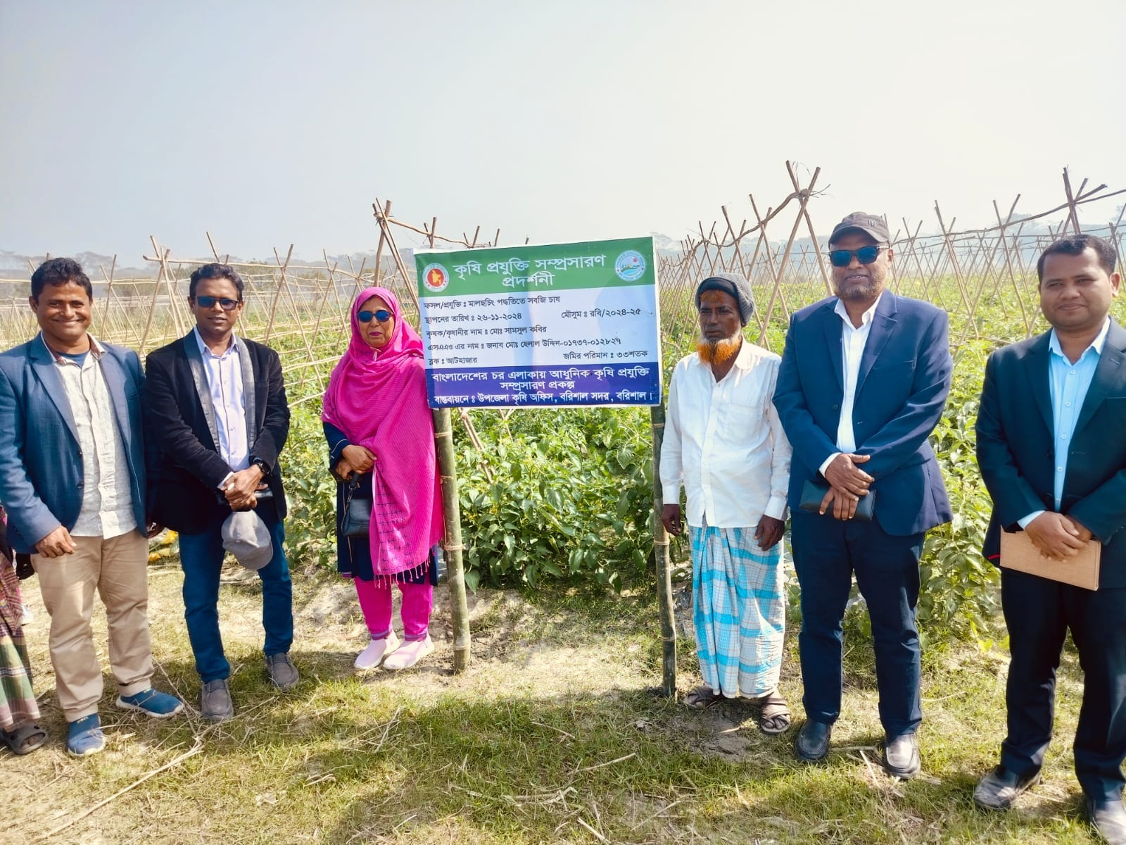 মাঠ পরিদর্শন