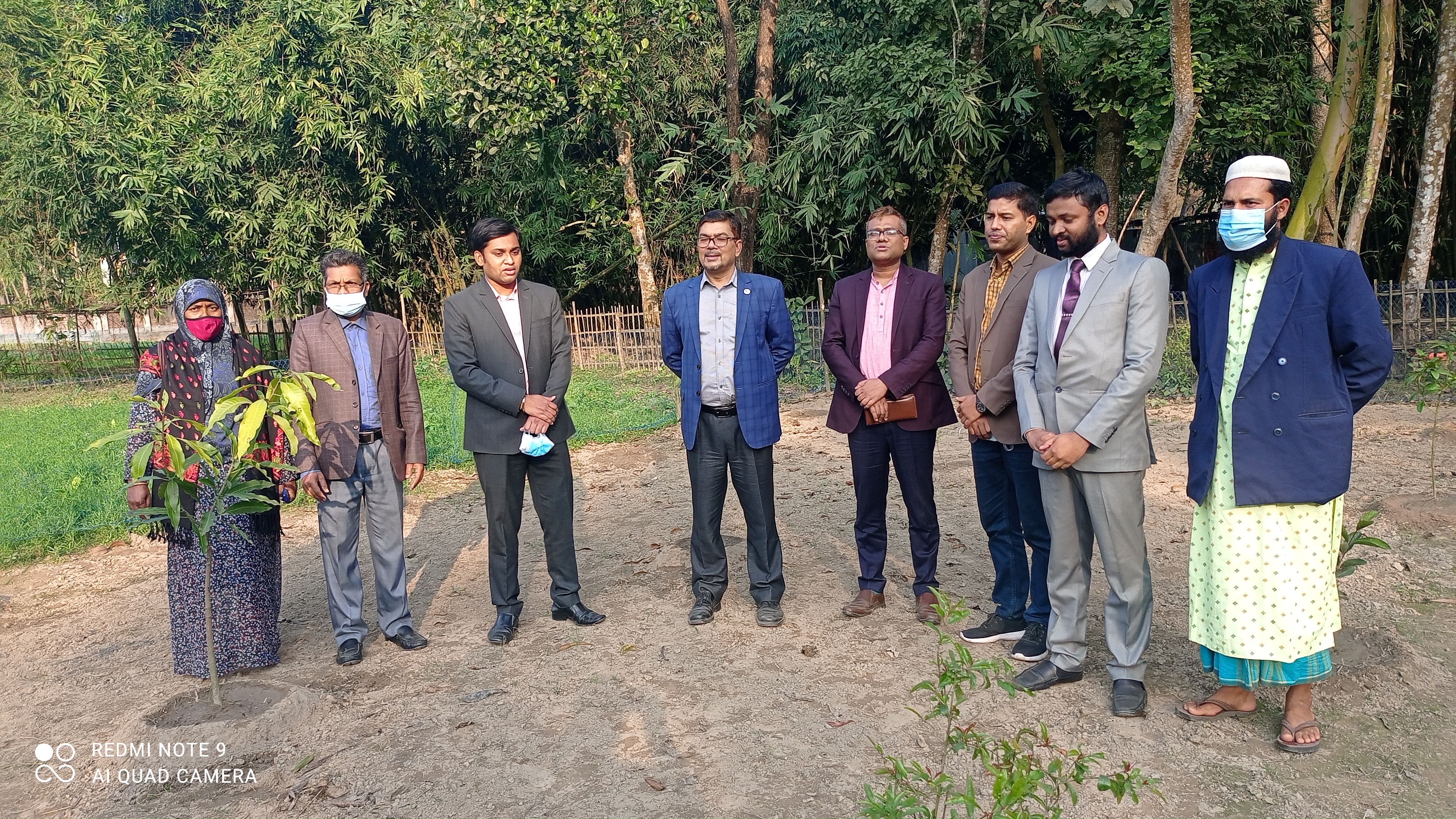 কৃষি মন্ত্রণালয়ের যুগ্মসচিব জনাব তন্ময় দাস মহোদয়ের মডেল গ্রাম পরিদর্শন