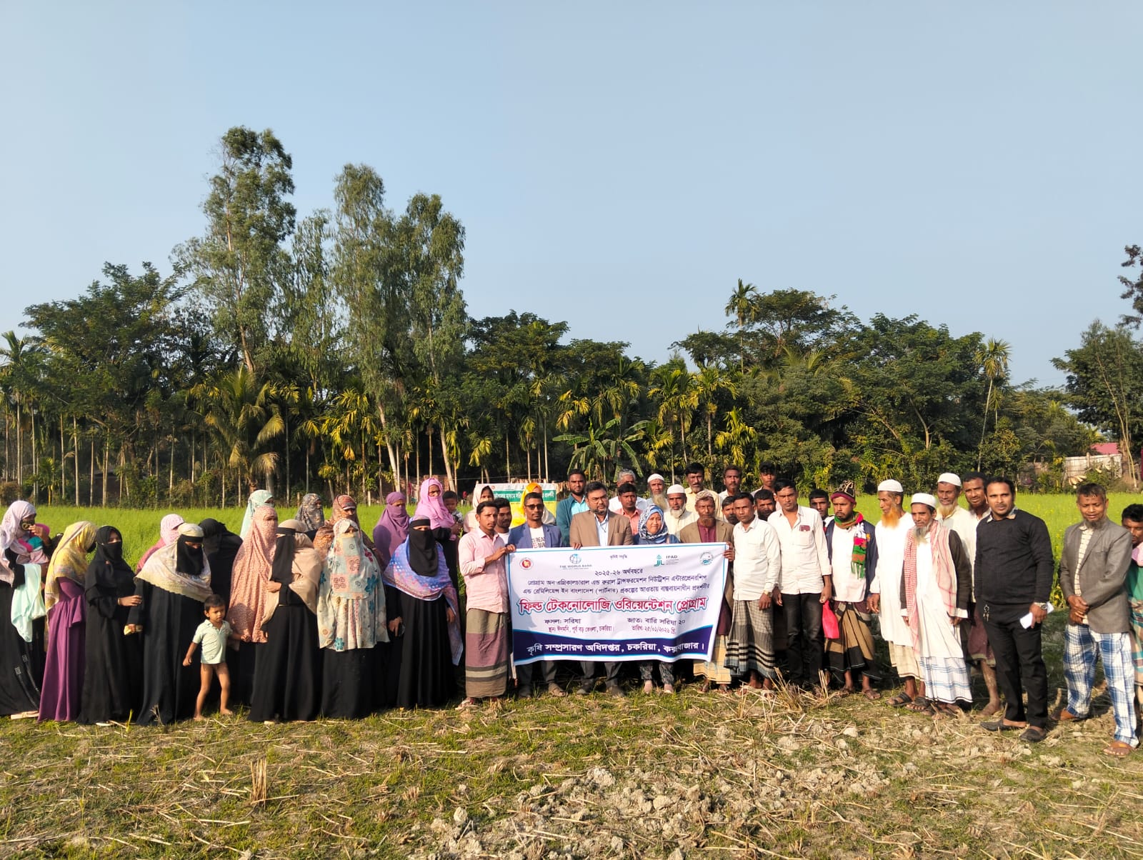 Partner field orientation