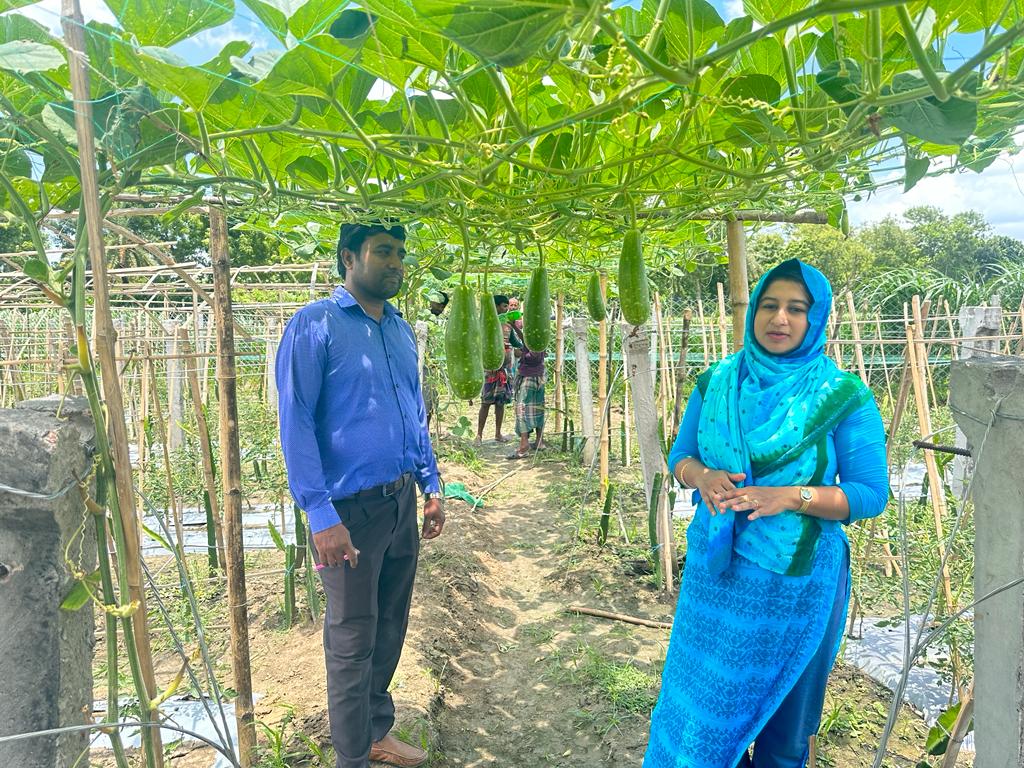প্রদর্শনীর পরিদর্শন ছবি।