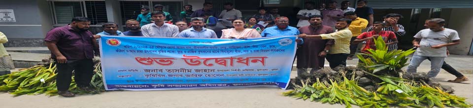 খরিপ-২ মৌসুমে প্রনোদনা কর্মসূচীর শুভ উদ্বোধন