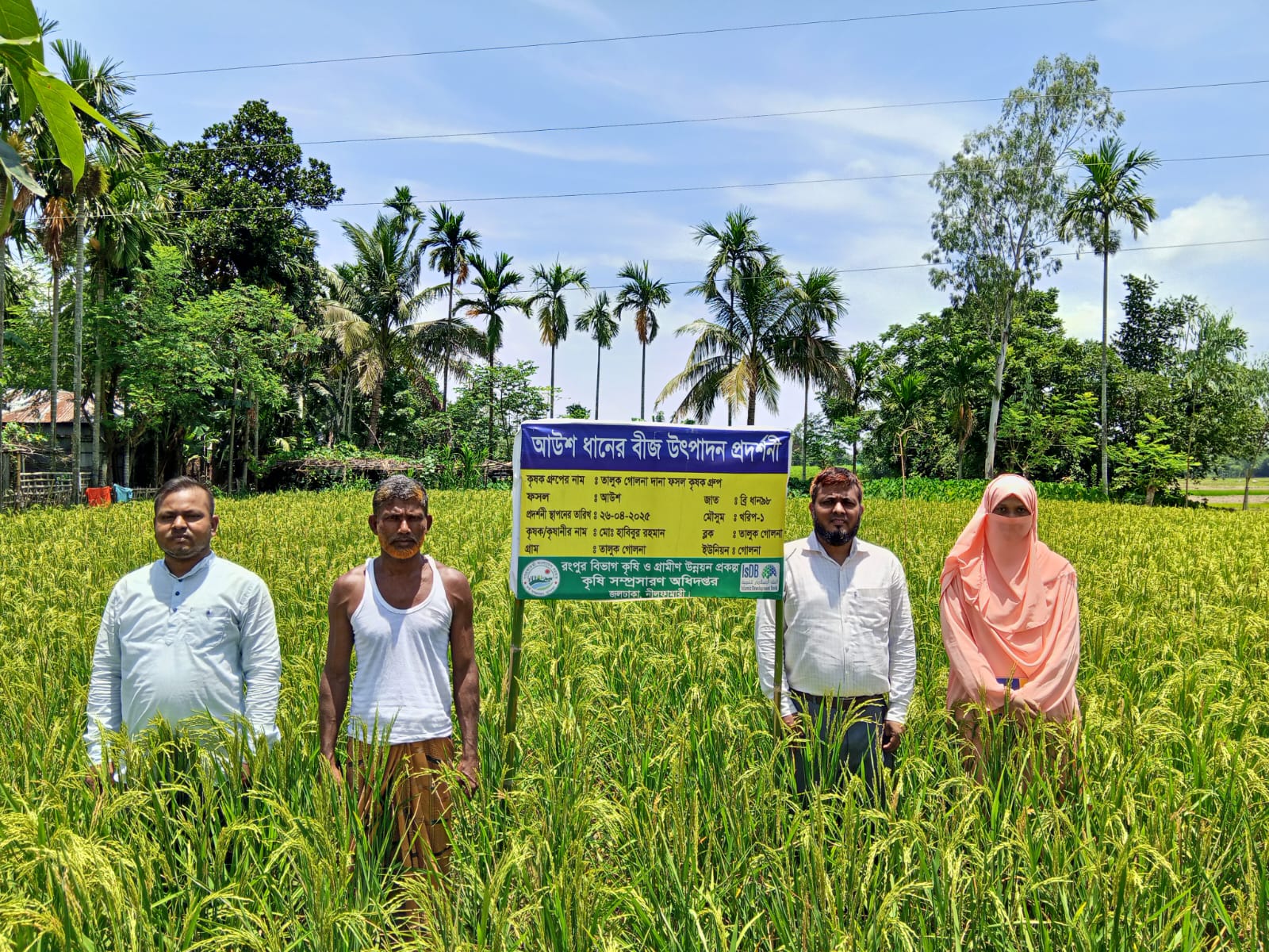 আউশ প্রদর্শনী